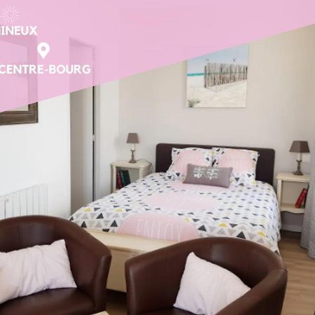 Studio Cosy Les Roses Tremieres 3 Etoiles Centre Plouharnel Proche Mer Bagian luar foto