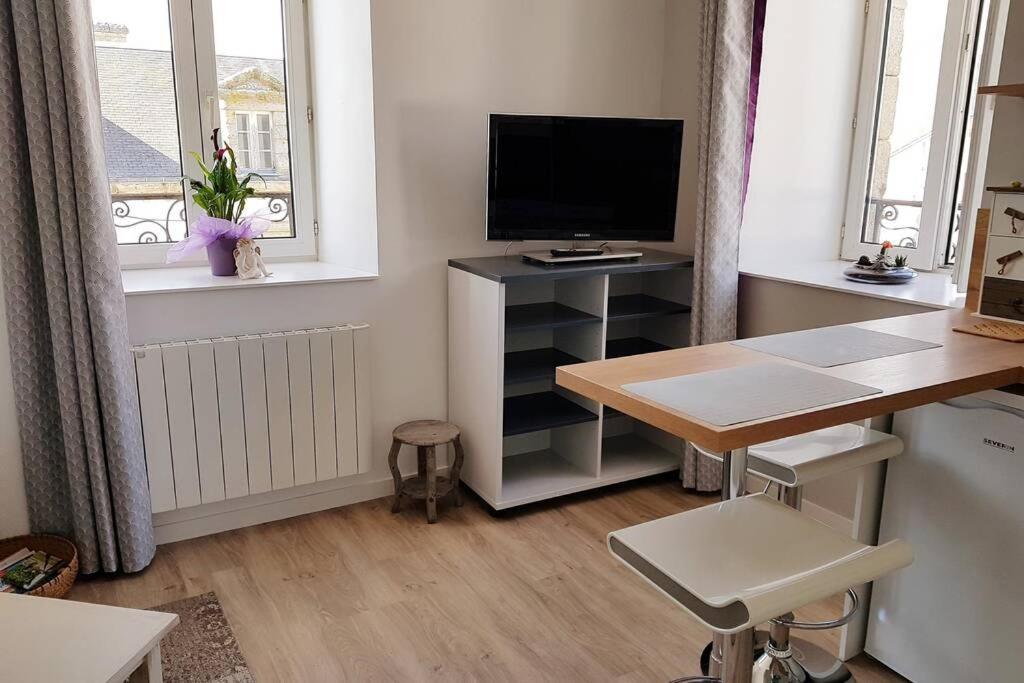 Studio Cosy Les Roses Tremieres 3 Etoiles Centre Plouharnel Proche Mer Bagian luar foto
