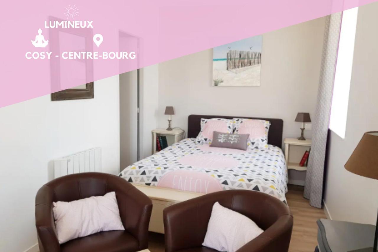 Studio Cosy Les Roses Tremieres 3 Etoiles Centre Plouharnel Proche Mer Bagian luar foto